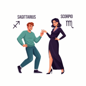 Sagittarius Man, Scorpio Woman
