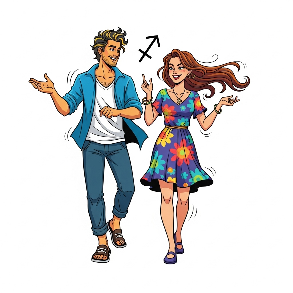 Sagittarius Man & Woman