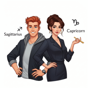 Sagittarius Man and Capricorn Woman