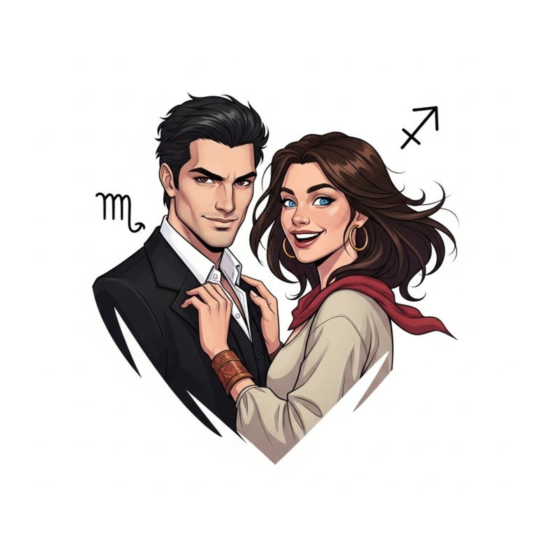 Scorpio Man, Sagittarius Woman