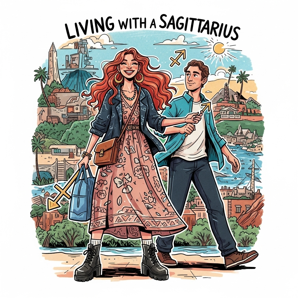 Living with Sagittarius Woman